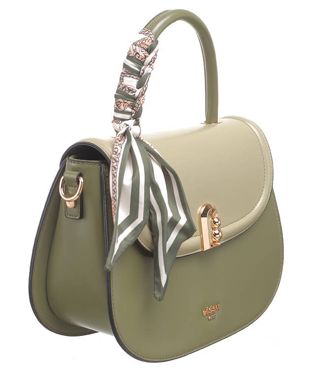 Bessie London - Vendita all'ingrosso Borsa con manico - Donna - BORSA A TRACOLLA CON PATTA E MANICO SUPERIORE URBAN SCARF1