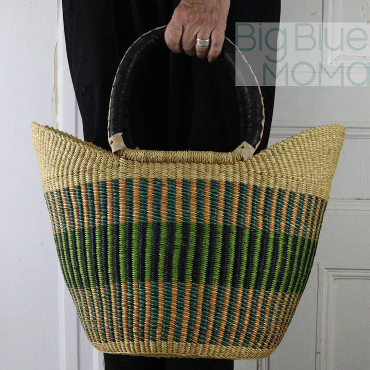 Big Blue Moma - Wholesale Grocery/Shopping Bag - U Shopper Large - Traditional Palette33