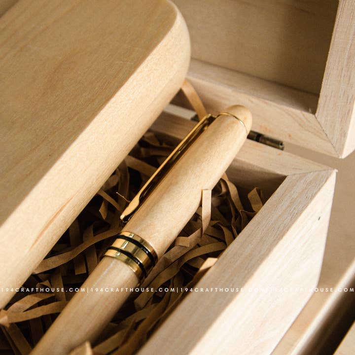 194 Craft House - Wholesale Pen - Walnut Wooden Ballpoint Pens - Home Decor & Gifts2