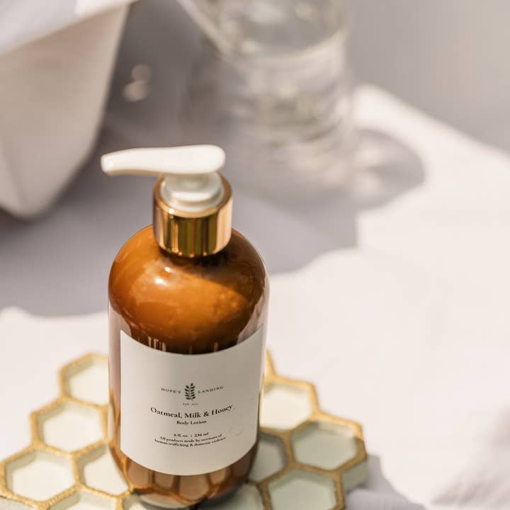 Hope's Landing - Wholesale Body Cream/Lotion - Oatmeal Milk and Honey Lotion