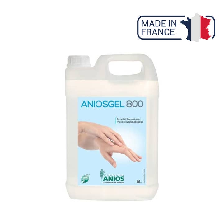 My Podologie - Vendita all'ingrosso Igienizzante per le mani - Aniosgel 800 - Gel disinfettante per frizione idroalcolica - Anios3