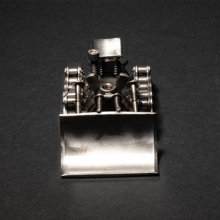 Metal Relic - Wholesale Decorative Figurine - Metal Bulldozer Figurine3