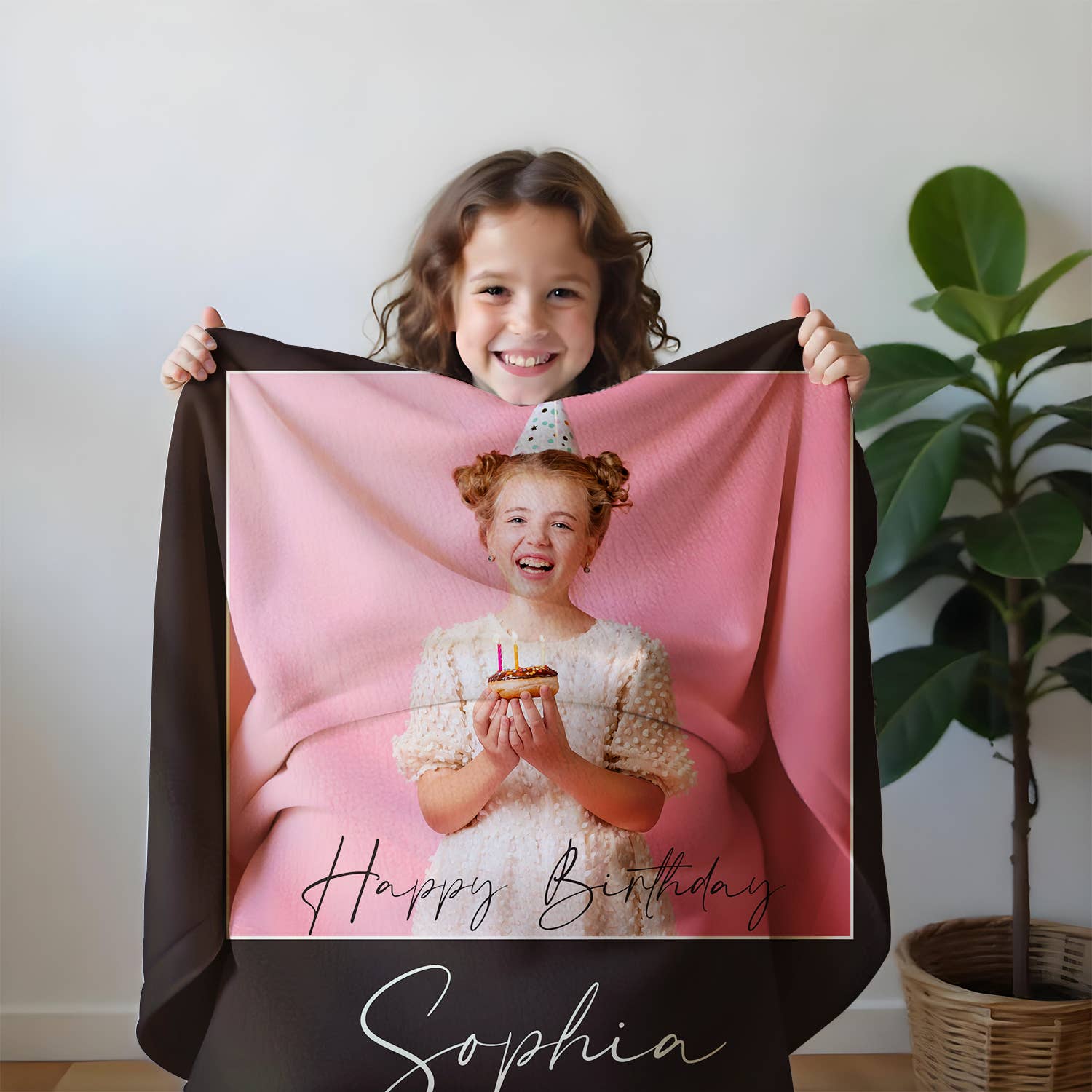 CanvasChamp - Wholesale Throw Blanket - Personalized Photo Blanket with Text & Photo (Fleece)4