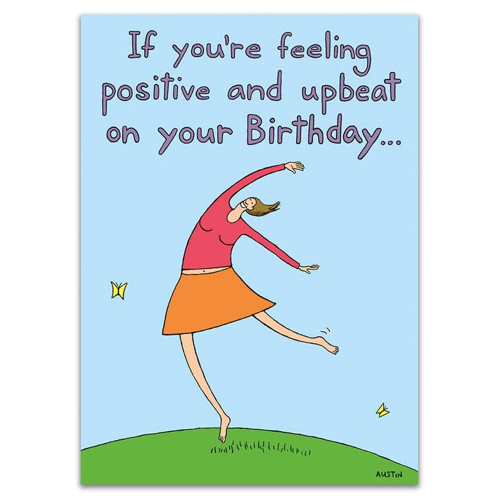 Positiv Och Upbeat för wholesale av SNAFU Designs - Greeting Cards