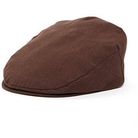 Casquette de pilote Tweed Page Newsboy, marron, pour garçon pour la vente par Born To Love
