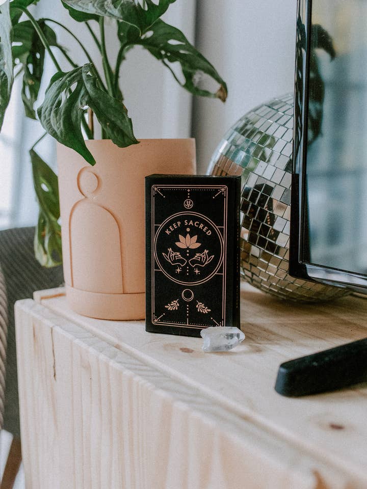 Affirmation Card Oracle Deck for wholesale by Keep Sacred Co