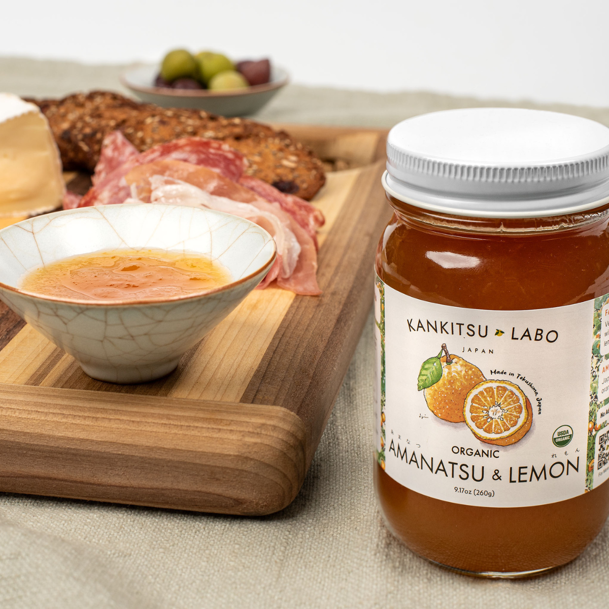 KANKITSU LABO - Wholesale Jam/Jelly - Organic Amanatsu & Lemon Jam | あまなつ＆れもん | 9.17 oz4