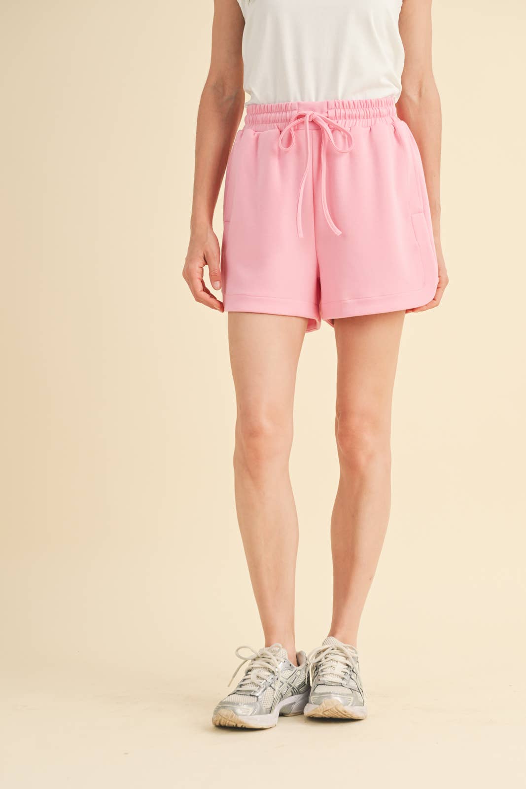 Wishlist Apparel – Calções – Mulher por atacado – CALÇÕES DE MERGULHO COM CORDÃO COM DETALHE LATERAL/WL24-8656B12