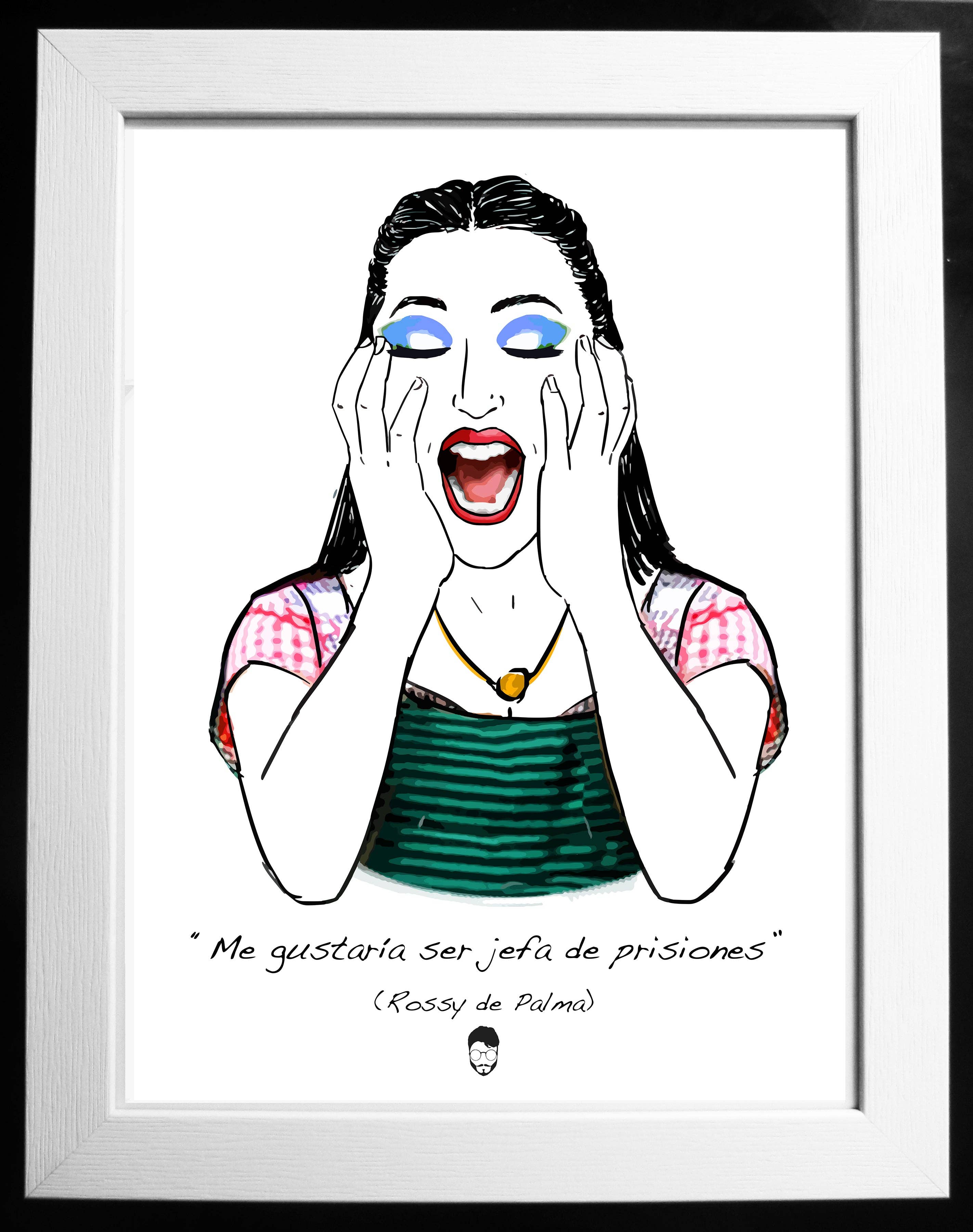 El loco del Pelo Rizo - Wholesale Art Print - Rossy de Palma, Almodóvar0