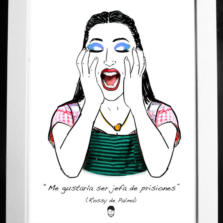 El loco del Pelo Rizo - Wholesale Art Print - Rossy de Palma, Almodóvar0