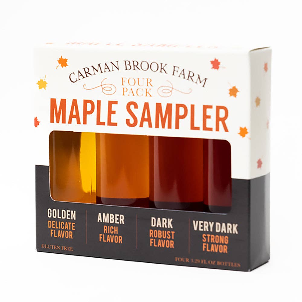 Carman Brook Farm - Vente Sirops d'érable - Paquet de 4 échantillons d'érable2