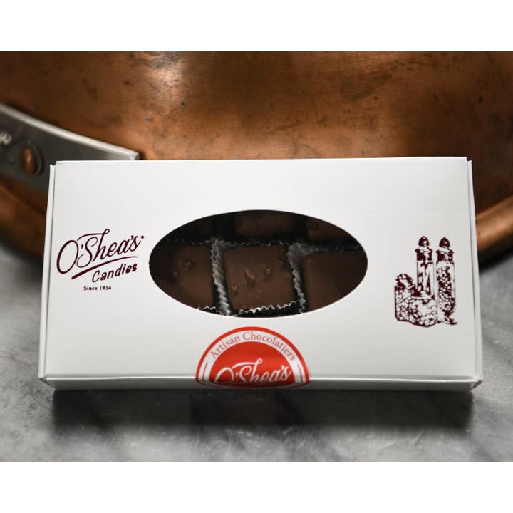 1/2LB Peanut Butter Meltaway Box - Window Box for wholesale by O'Shea's Candies Sweet Shop