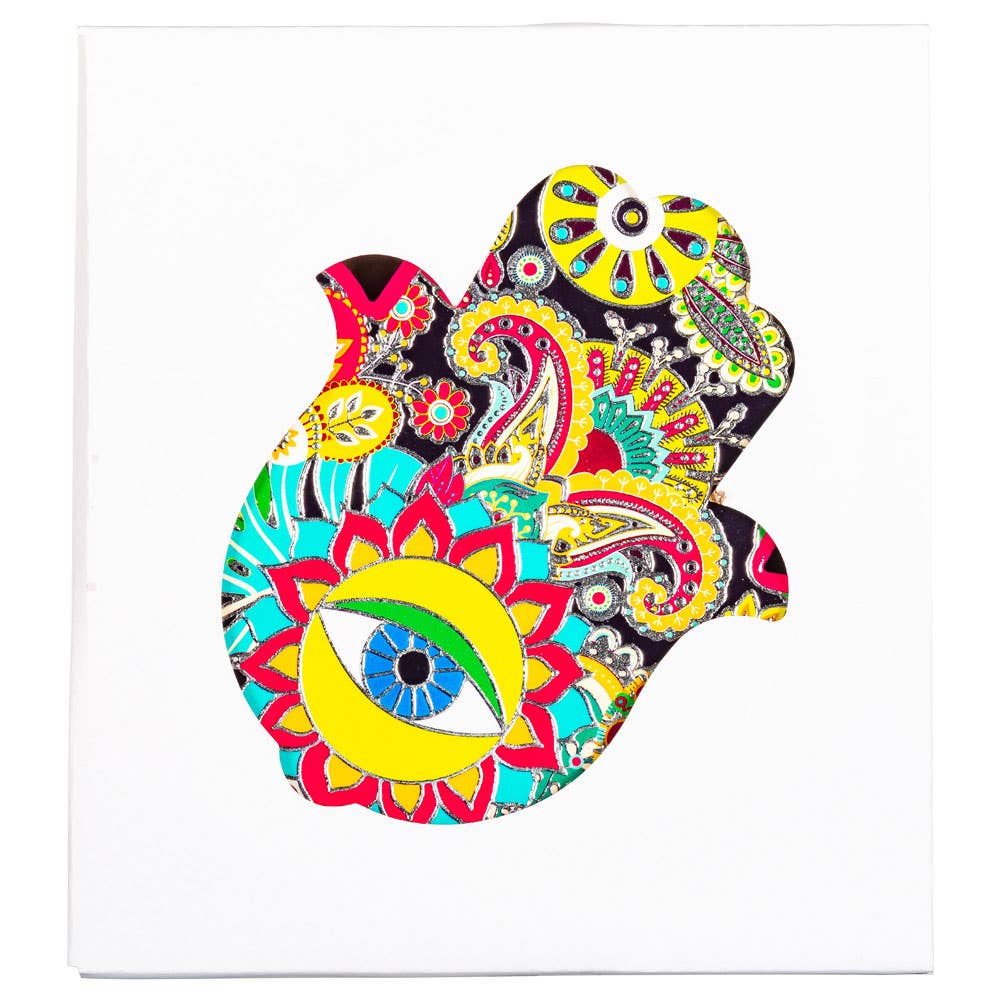 Benjamin International - Wholesale Wall Accent - CERAMIC HAMSA WALL DECOR5