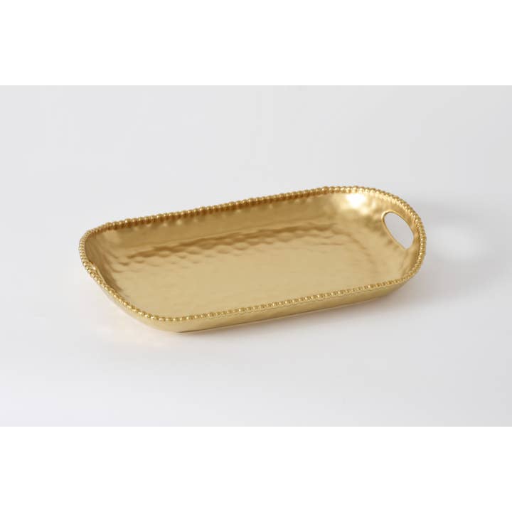 Rectangular Tray with Handles for wholesale by Pampa Bay