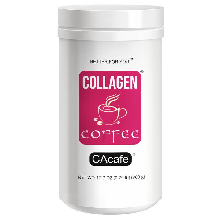 CAcafe Collagen Coffee Unsweetened 12.7oz for wholesale by CAcafe