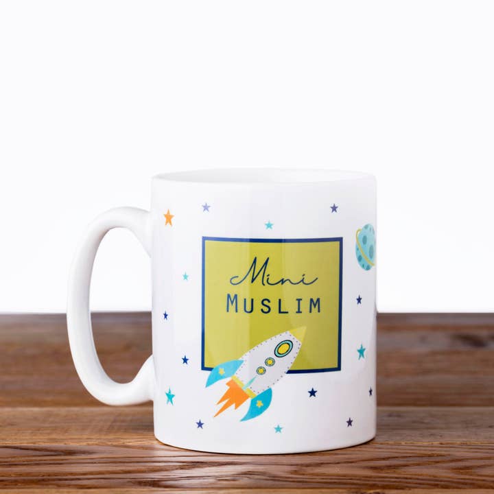 Islamic Moments – wholesale Coffee mug – Mini Muslim Rocket Mug - Islamic Gifts For Children - MGC 011