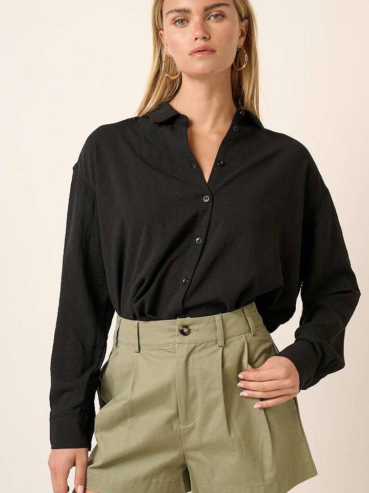 mittoshop - Wholesale Button Down Shirt - Women's - AIRFLOW BUTTON DOWN LONG SLEEVE SHIRT24