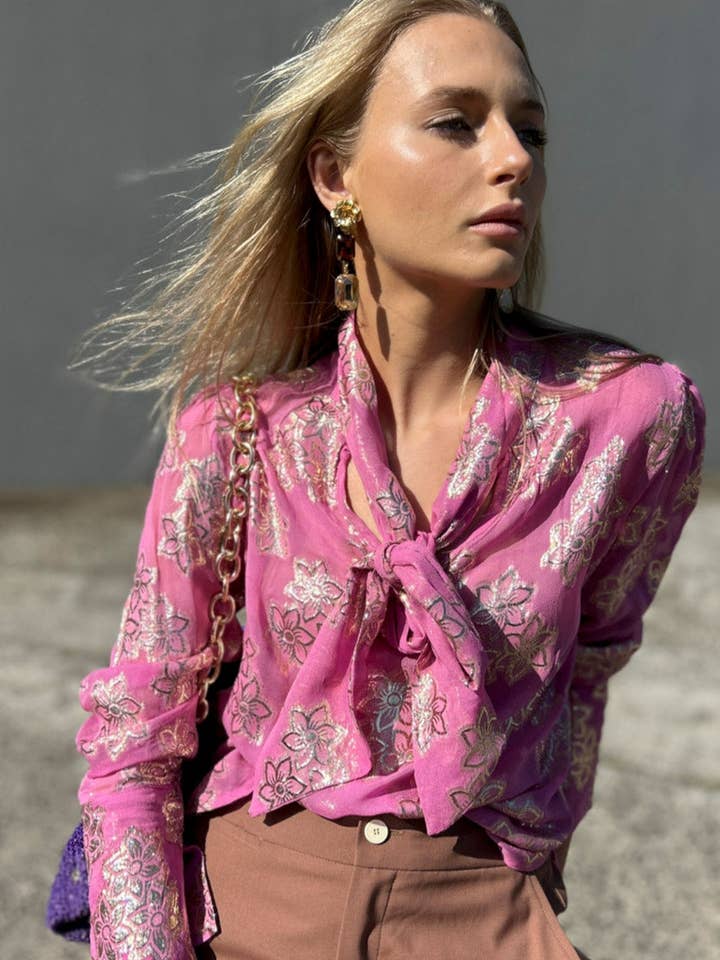 HOSS Dominique Skjorta - Rosa för wholesale av HOSS