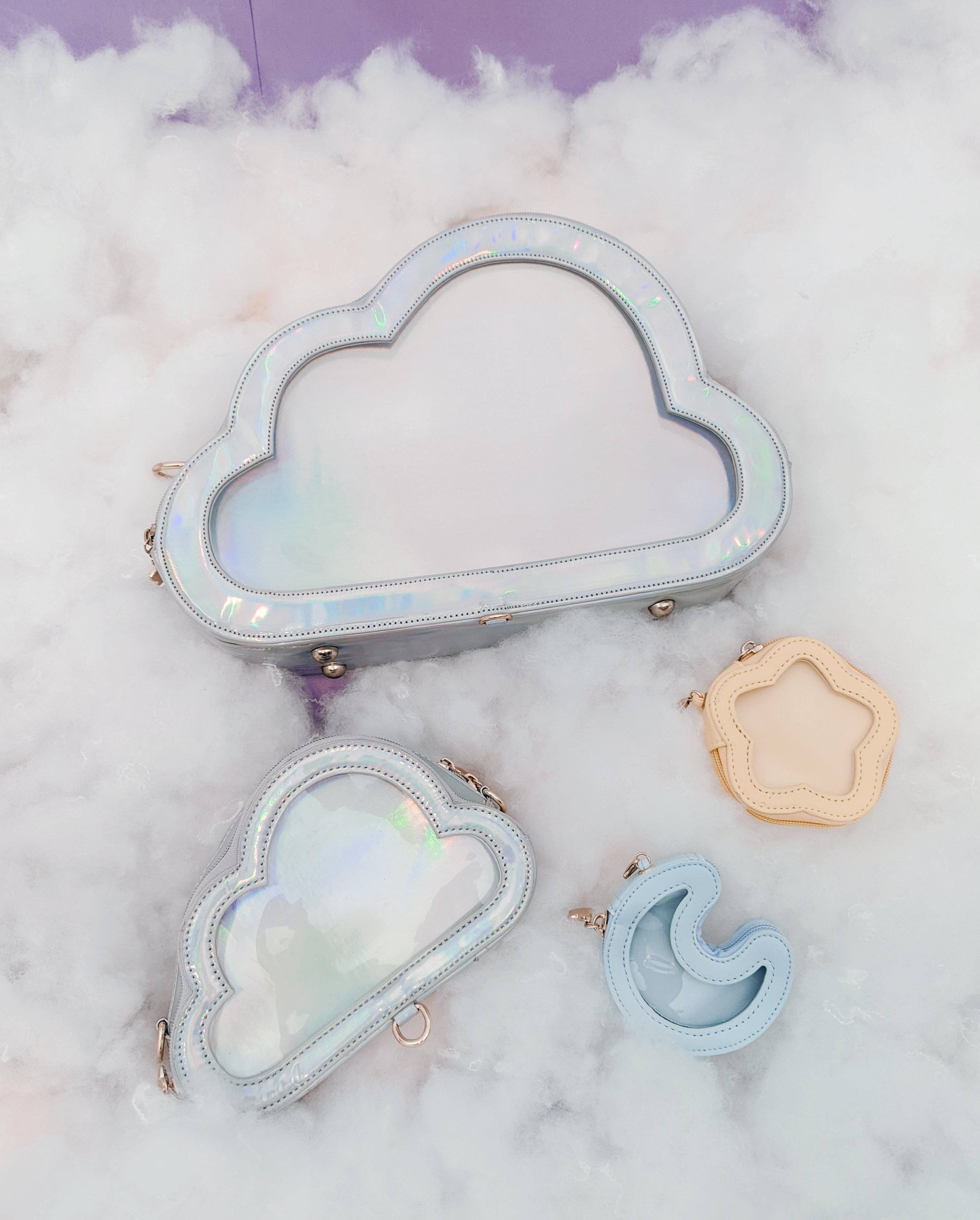 Kittynaut - Wholesale Crossbody Bag - Women's - Cloud Ita Bag - Holographic - Small6