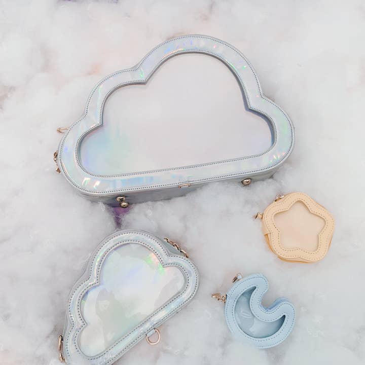 Kittynaut - Wholesale Crossbody Bag - Women's - Cloud Ita Bag - Holographic - Small6
