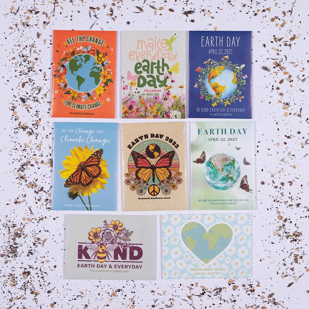 Bentley Seed Co. - Wholesale Plant Seeds - Make Everyday Earth Day - Pollinator Flower Mix Seed Packets6