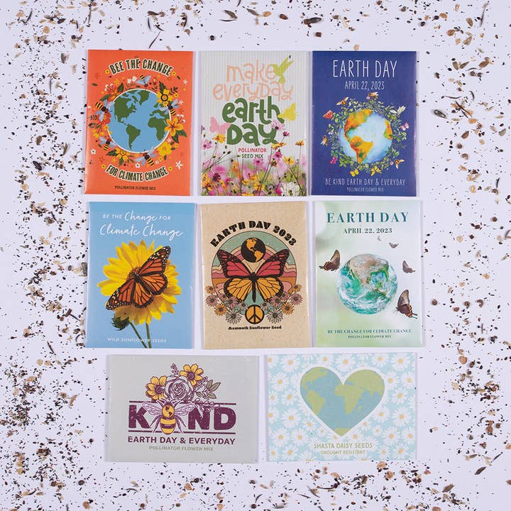 Bentley Seed Co. - Wholesale Plant Seeds - Make Everyday Earth Day - Pollinator Flower Mix Seed Packets6