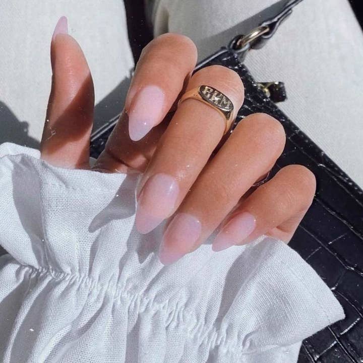Glamnetic - Wholesale Press-On/Fake Nails - Cloud 9 Press-On Nails|Semi-Transparent| Pink Jelly Finish