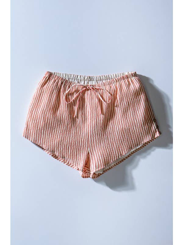 Urban Daizy - Vente Short – femme - Shorts à rayures froissées15