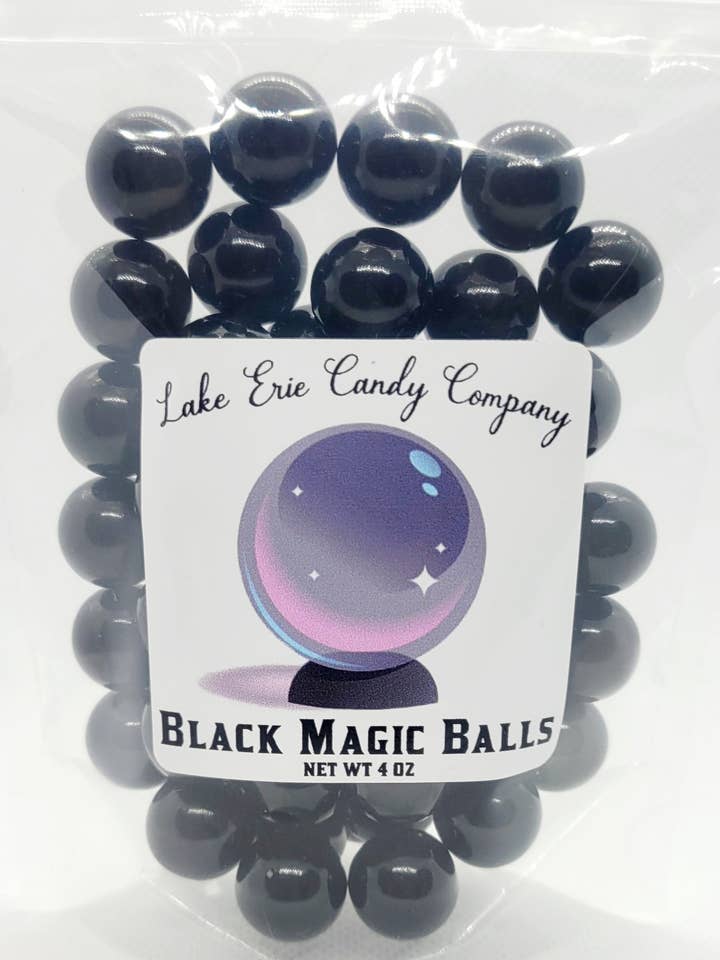 Black Magic Balls for wholesale by Lake Erie Candy Company