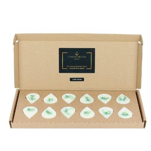 Cedar Bloom Lyxiga Doftvaxsmältor Presentset för wholesale av Candles Bloom Limited