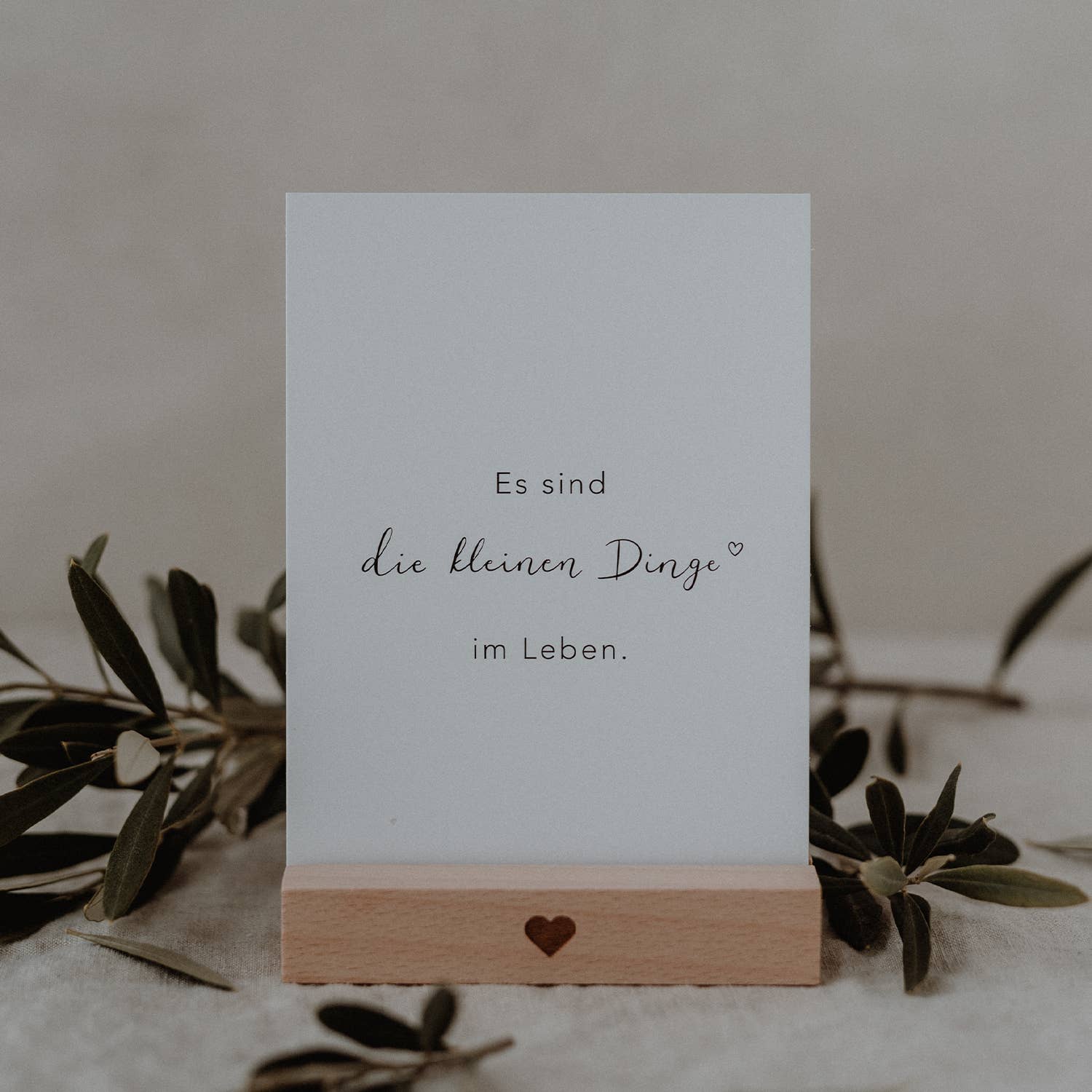 Eulenschnitt – Großhandel Bildleiste – Kartenständer 2er Set - 10,5cm Herz (VE = 6 Sets)6