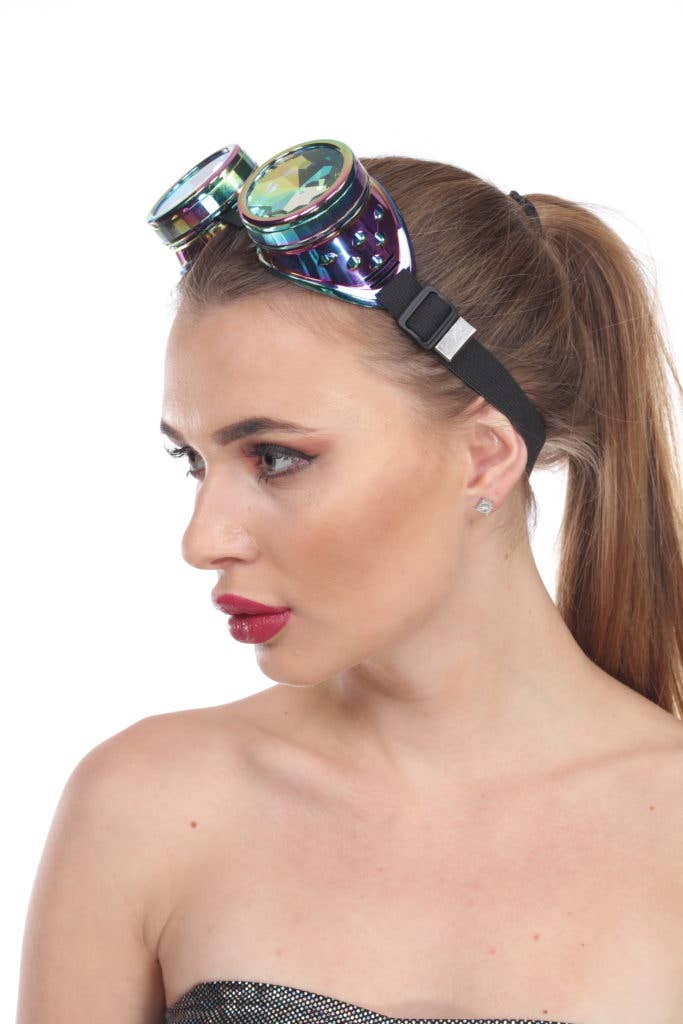 Western Fashion - Wholesale Costume - Unisex - 68741 - Rave Kaleidoscope goggles18