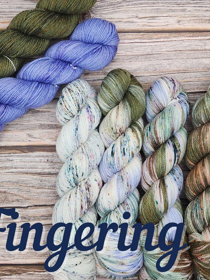 Woodland Whimsy Collection - Fingering Weight - RTS for wholesale by Wild Sage Wool