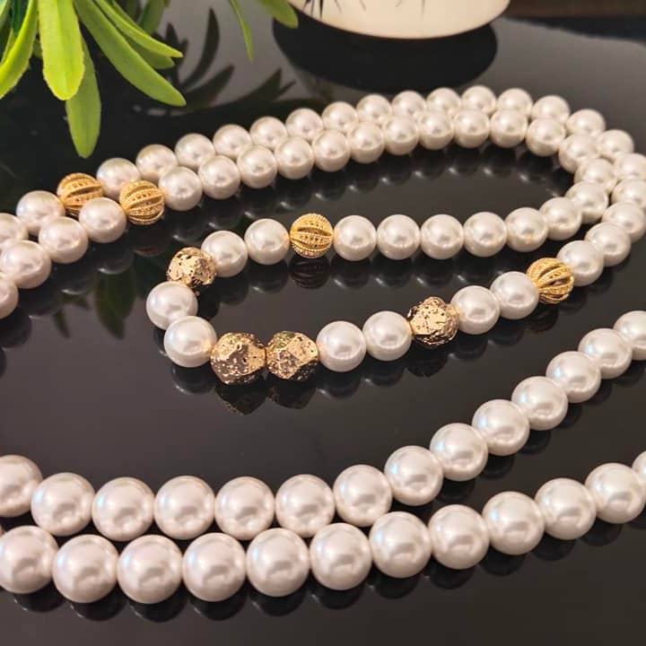 Japamala med pärlor för wholesale av Nadia Vicente