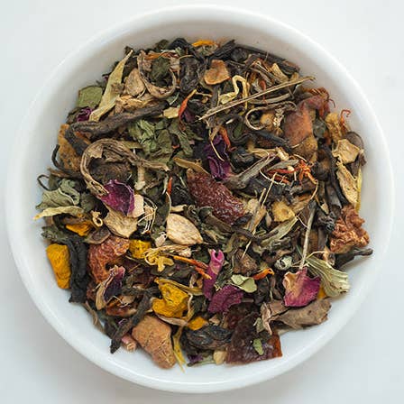 Recovery: Ginger + Turmeric Pu-erh Blend for wholesale by Rich & Pour