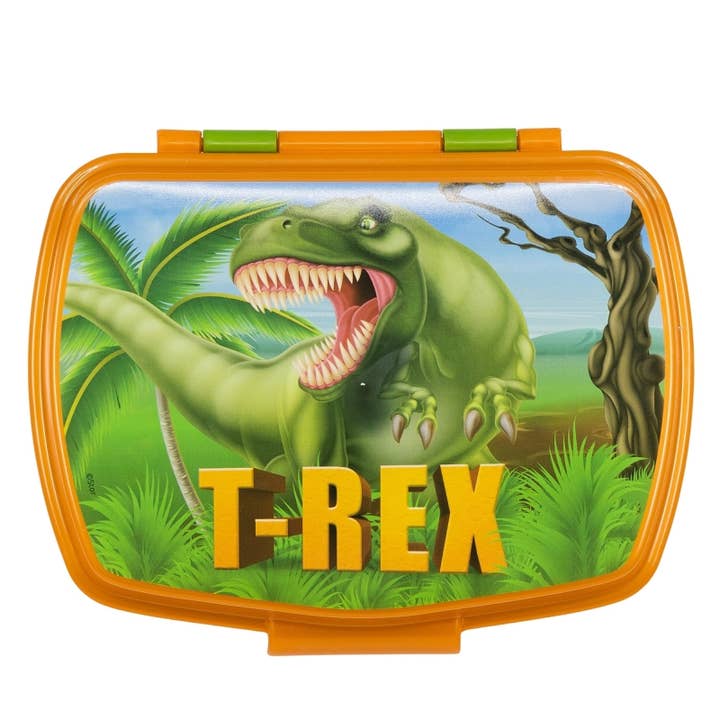 Stor - Wholesale Lunch Bag/Box - Kids - Rectangular Dinosaur Sandwich Maker1