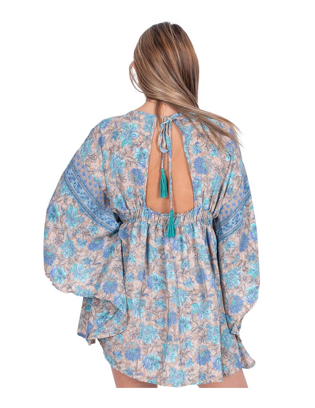 brown Short Sleeve Bat Dress for wholesale on Faire2