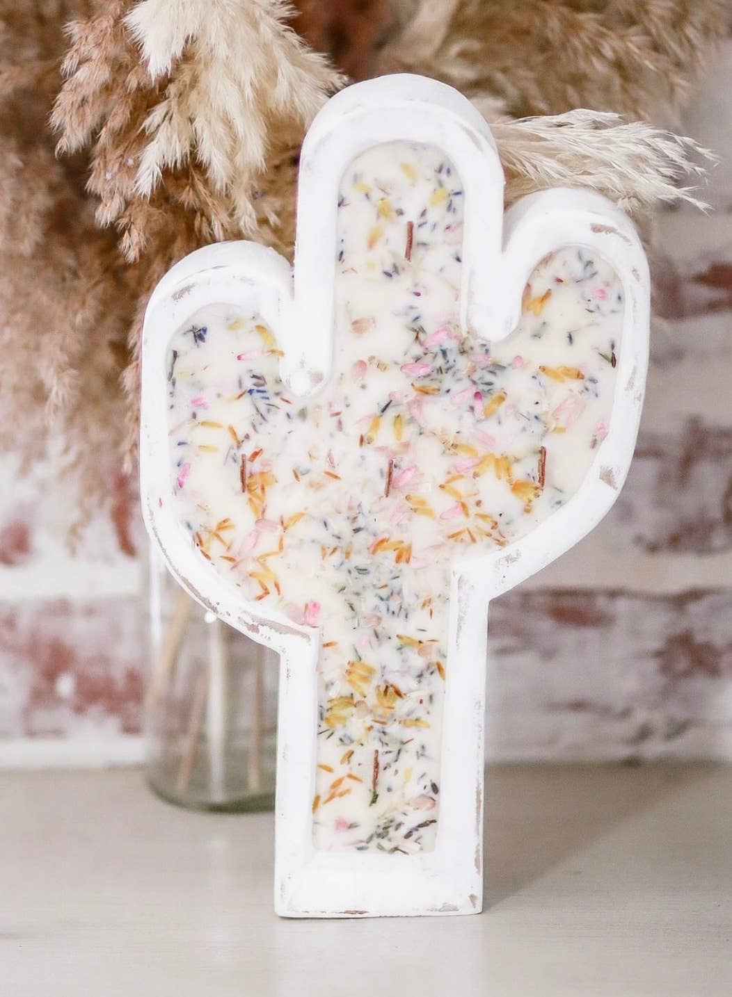 My Amigos Imports - Wholesale Candle Holder - Mini Cactus Bowl-7 x 12-Carved-Candle Ready-Mini Cactus3