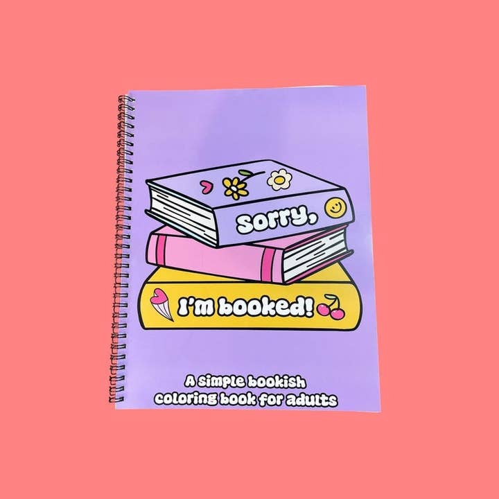 Livre de coloriage pour adultes : Amoureux des livres, Simple & Facile pour la vente par Seven Virgo Studios