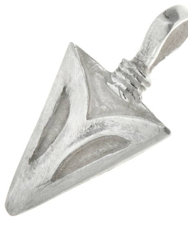 Sterling arrowhead charm for wholesale by Callie Capps Silver