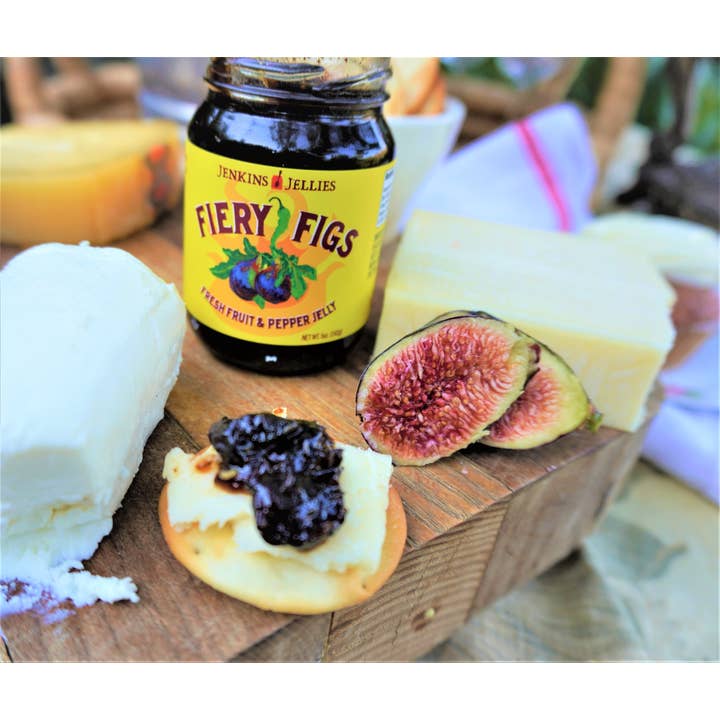 JENKINS JELLIES - Wholesale Jam/Jelly - Fiery Figs Hot Pepper Jam, 11 oz.4