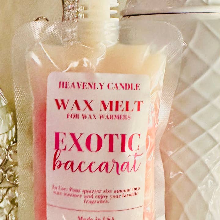 Heavenly Candle - Wholesale Wax Melt - Exotic Baccarat Squeeze Wax Melt