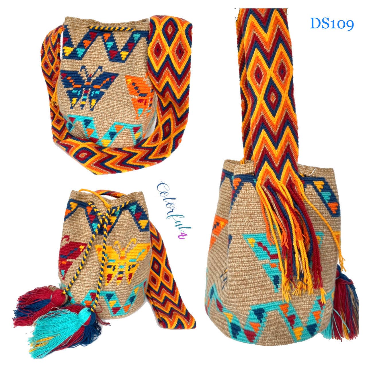 Colorful 4U – wholesale Axelväska - Dam – Desert Sunset Fall Väskor | Crossbody Casual Handväska | L2