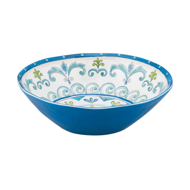 Jewel Medallion 8" Melamine Bowl for wholesale by Supreme Housewares
