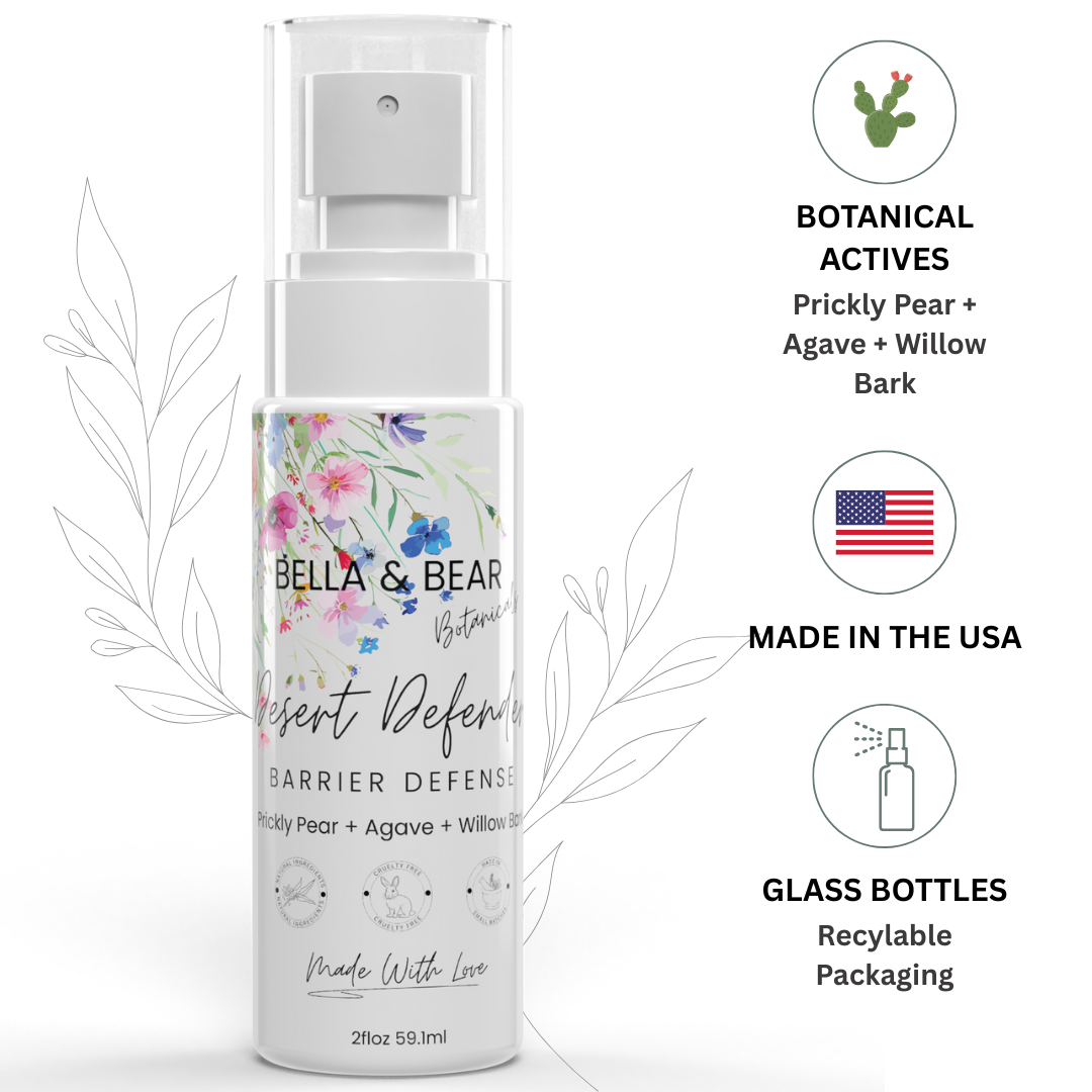 Bella & Bear Botanicals - Vente Lotion tonique - Défenseur du Désert : Tonique Défense Barrière | Soins de la Peau Botaniques9