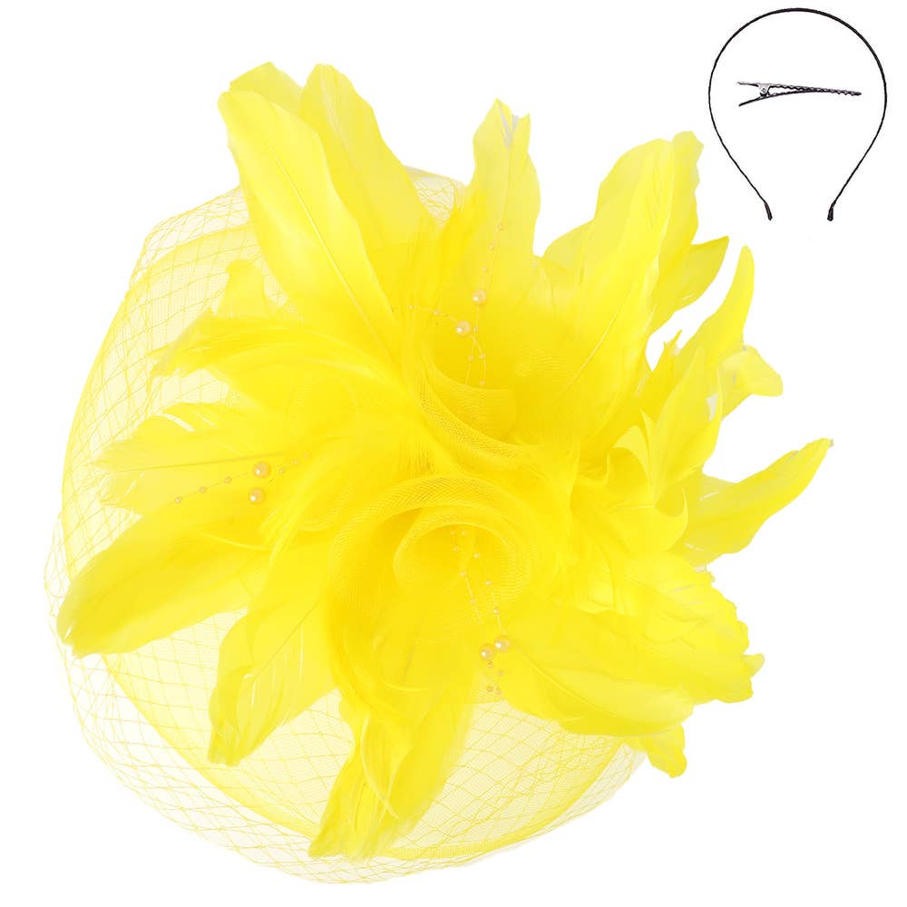 anbfashion - Wholesale Fascinator Hat - Women's - DERBY STATEMENT FASCINATOR HEADBAND FASCINATOR HTH26679