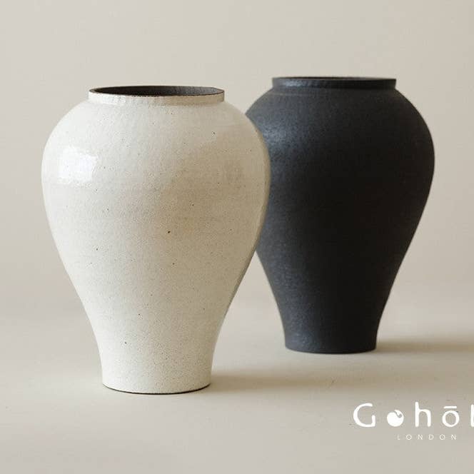 Gohobi Vaso Grande Zen Fatto a Mano in Stile Giapponese Wabi Sabi 010 per la vendita all'ingrosso da parte di Gohobi (We cover U.S. import duties)