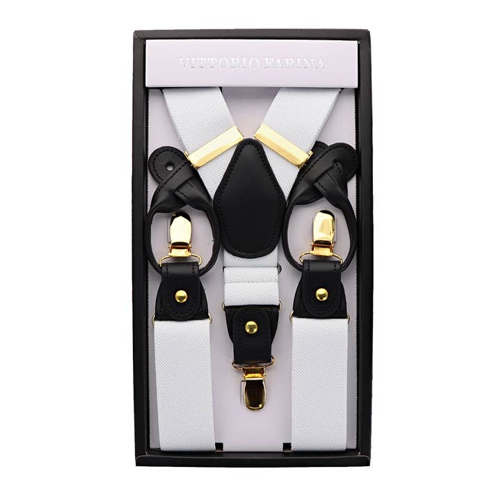 Dubal Brothers - Wholesale Suspenders - Men's - Vittorio Farina Men's Vibrant Colorful Convertible Suspender by Classy Cufflinks34