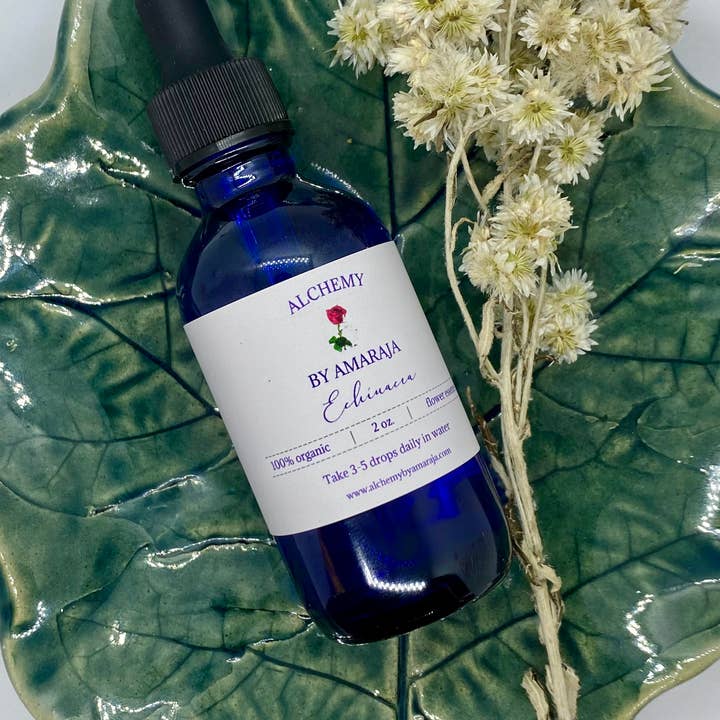Alchemy by Amaraja - Vente Essence de fleurs - Essence de fleur d'échinacée 2oz