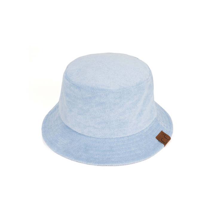 Truly Contagious - Wholesale Bucket hat – Women's - CC Foldable Terry Cloth Bucket Hat ( BK-006 )2